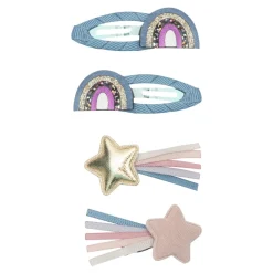 LOUIS LOUISE Barrettes Clic Star Rainbow Discount