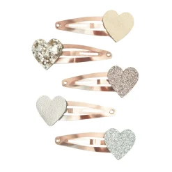 LOUIS LOUISE Barrettes Mini Coeur New