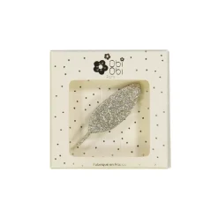 LOUIS LOUISE Barrettes Plume Glitter - OBI OBI Discount