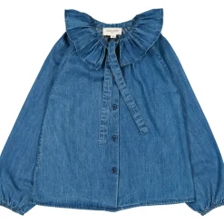 LOUIS LOUISE BLOUSE ANGELE CHAMBRAY Flash Sale