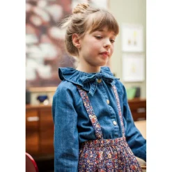 LOUIS LOUISE BLOUSE ANGELE DENIM FIN Fashion