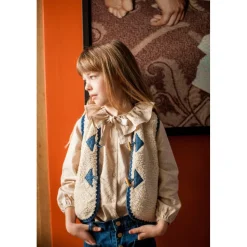 LOUIS LOUISE BLOUSE ANGELE TWILL POIS DORÉ Best