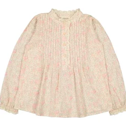 LOUIS LOUISE BLOUSE MARIANNETTE FLEUR ROMANTIQUE Flash Sale