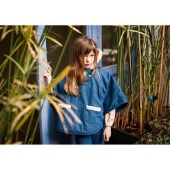 LOUIS LOUISE CAPE NEIGE DENIM Cheap