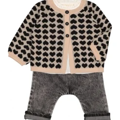 LOUIS LOUISE CARDIGAN GULSAH LAINE MÉLANGÉE COEUR Hot