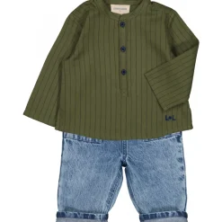 LOUIS LOUISE CHEMISE GRAND PERE TWILL RAYURE Fashion