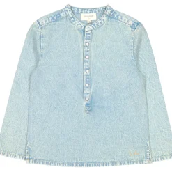 LOUIS LOUISE CHEMISE GRAND-PÈRE CHAMBRAY DÉLAVÉ Discount
