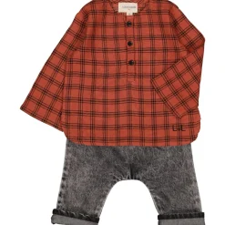 LOUIS LOUISE CHEMISE ONCLE TWILL CARREAUX Discount