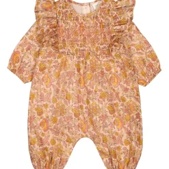 LOUIS LOUISE COMBINAISON POESIE FLEUR INDIENNE RAYURE LUREX Best Sale