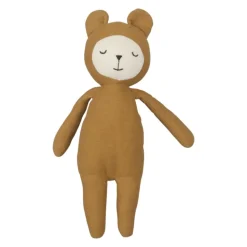 LOUIS LOUISE Doudou Ours Safran- FABELAB New