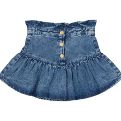 LOUIS LOUISE JUPE PIPEAU DENIM DELAVÉ Fashion