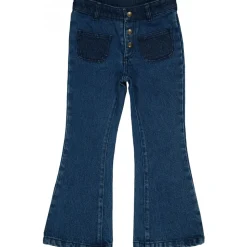 LOUIS LOUISE PANTALON CHRISTIE DENIM DÉLAVÉ PATCHWORK Cheap