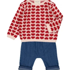 LOUIS LOUISE PULL ALI LAINE MÉLANGÉE COEUR Hot
