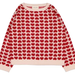 LOUIS LOUISE PULL MAIKA LAINE MÉLANGÉE COEUR Cheap