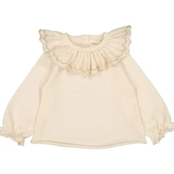 LOUIS LOUISE PULL TARTELETTE LAINE MÉLANGÉE Fashion