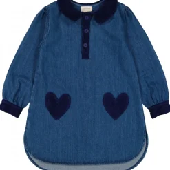 LOUIS LOUISE ROBE MARGARETA DENIM Discount