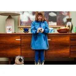 LOUIS LOUISE ROBE MARGARETA DENIM Discount