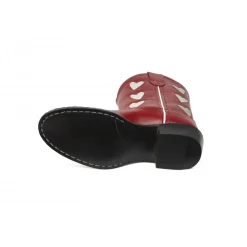 LOUIS LOUISE Santiags Bootstock Hearts Flash Sale